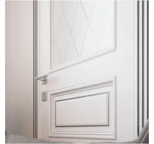Ușă interior Rodos Rossi cu sticla (Patină aurie/argintie)-3