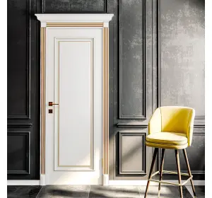 Ușă interior Rodos Asti fără sticla (Patină aurie/argintie)-10