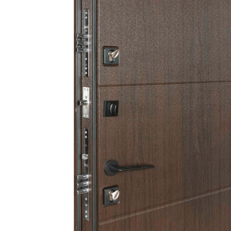 Ușă intrare casă Bulat House 703/191 Wenge închis-4