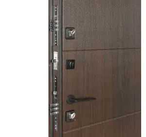 Ușă intrare casă Bulat House 703/191 Wenge închis-4