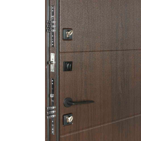 Ușă intrare casă Bulat House 703/191 Wenge închis-7