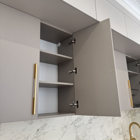 Bucătărie în stil modern din MDF vopsit „Piemont“-11