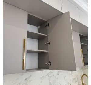Bucătărie în stil modern din MDF vopsit „Piemont“-11