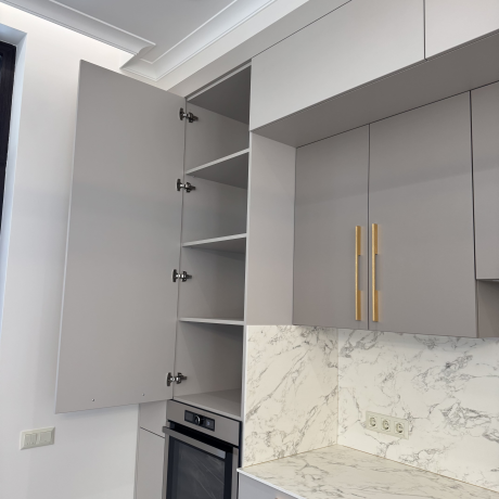 Bucătărie în stil modern din MDF vopsit „Piemont“-12