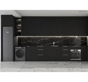 Bucătărie în stil modern din Pal melaminat Cair-4