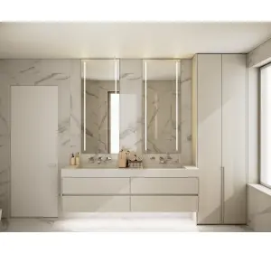 Mobilier pentru baie din MDF vopsit Vigo