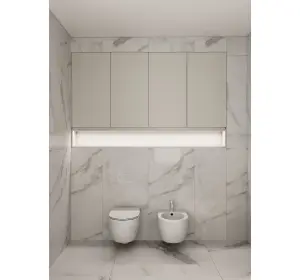 Mobilier pentru baie din MDF vopsit Vigo-2