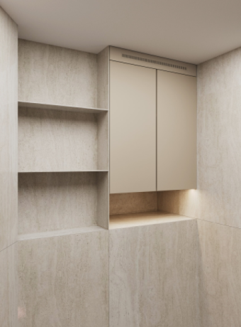Mobilier pentru baie din MDF vopsit Canaria-2