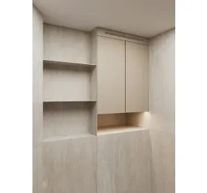 Mobilier pentru baie din MDF vopsit Canaria-2
