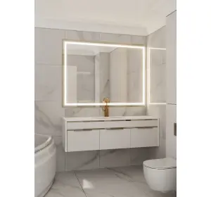 Mobilier pentru baie din MDF vopsit Malaga