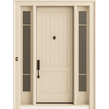 Ușă de exterior premium cu furnir natural VISITA-2