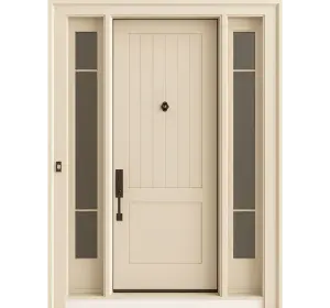 Ușă de exterior premium cu furnir natural VISITA-2