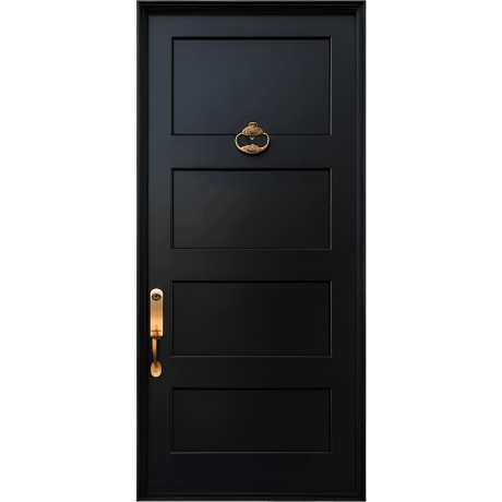 Ușă de exterior premium cu furnir natural SELENA-2