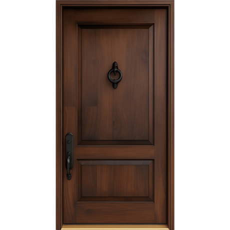 Ușă de exterior premium cu furnir natural ROYAL-2