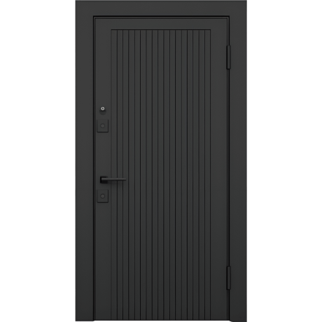 Ușă de exterior premium cu furnir natural CARBON-2