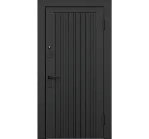 Ușă de exterior premium cu furnir natural CARBON-2