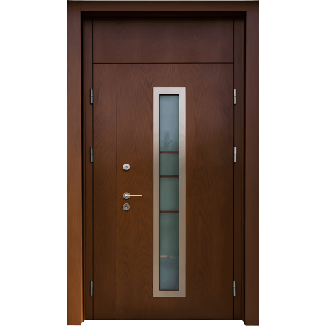 Ușă de exterior premium cu furnir natural PRIMA LINE-2