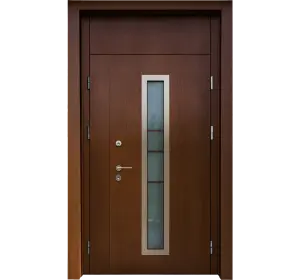 Ușă de exterior premium cu furnir natural PRIMA LINE-2