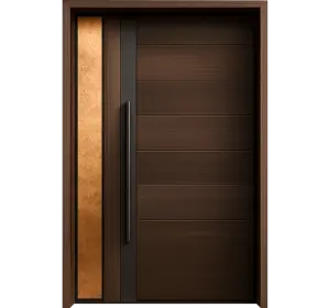 Ușă de exterior premium cu furnir natural URBAN CONCEPT-2
