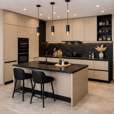 Bucătărie în stil modern din MDF AGT „Urban Elegance“-2