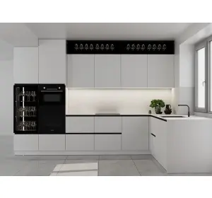 Bucătărie în stil modern din Pal melaminat „Modena“-3
